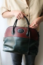 Hermès sac à main modèle bolide en cuir tricolore