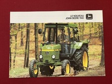 Catalogue Fascicule Présentation Caractéristiques Tracteur JOHN DEERE 1140