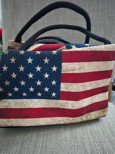 Flag lunch tote - lunch,