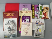 Lot 11 Livres ADULTE Erotique Idylle Luis Royo La Blue Girl Verenne Dekobra E5