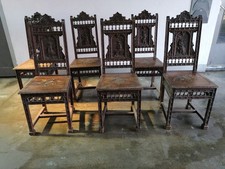 lot 6 chaises anciennes