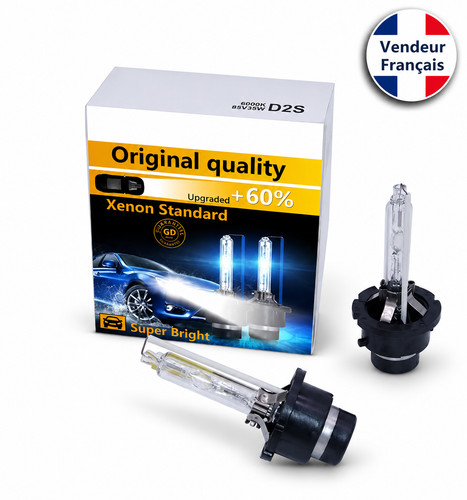 Ampoules xénon d2s 6000k - 2x,