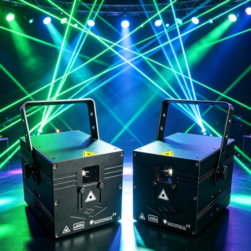 2pcs rgb animation - 5w,