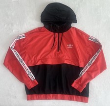 Umbro Anorak Jacket XL Red