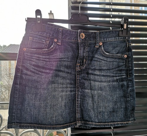 Mini jupe jean - mini-jupe, bleu