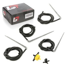 8 Litre 4-Wege Répartition Gris Pression Irrigation Système Micro Émetteur Kit