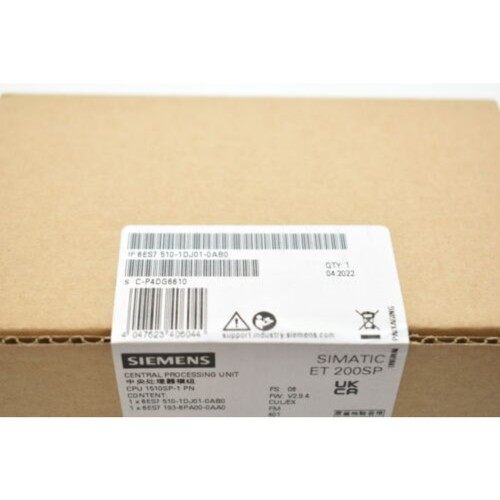 New siemens cpu 1510sp pn - siemens,