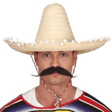 SOMBRERO CHAPEAU DE PAILLE
