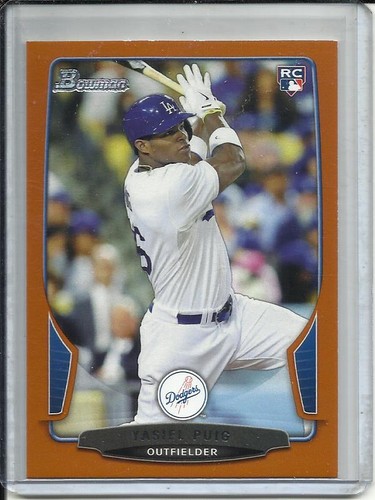 Yasiel puig 2013 bowman orange - yasiel,