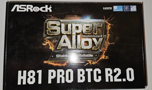 Asrock h81 pro btc intel - asrock, r2.0