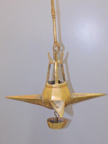 Belle lampe huile en - -,