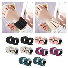 Poids élastiques pour poignet et cheville, 2 pièces, pour exercices, Yoga,