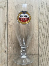 Verre À Bière À Pied Amstel Neuf 25cl Pays-Bas Bière Blonde Heineken