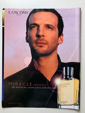 PUBLICITE 2002 - LANCOME MIRACLE HOMME - MATHIEU KASSOVITZ