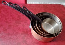 Lot de 5 Anciennes Casseroles