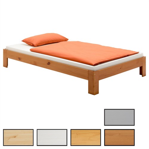 Lit futon thomas pin massif - thomas,