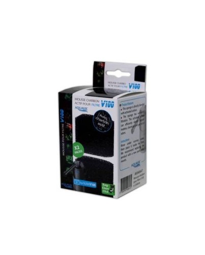 Mousse charbon actif aquavie - mousse,