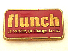 pin's pins badge. Flunch  La varieté ca. change la vie   . Tab1