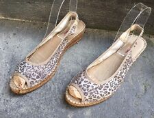 DESTOCKAGE NU PIEDS DE MARQUE TONI PONS, LEOPARD @ T. 41 @ NEUF 50€ @ N1770