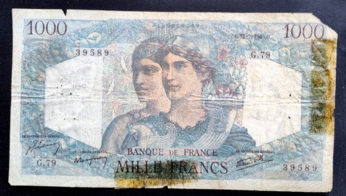 France 1000 franc - france,