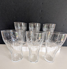 VERRE COCA COLA  BLANC TRANSPARENT  EDITION MC DO ( bistrot, bar, )