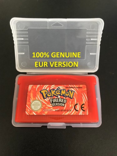 Pokemon firered version eur - pokemon,