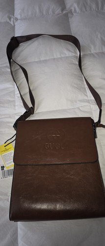 Gucci brown medium messenger - gucci,