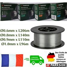 PARKSIDE Fil à Souder Fil Fourré, 1 Bobine au Choix PARKSIDE, 100,118,142,238 M