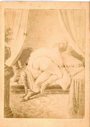 Photo cdv erotique romantisme - photo,
