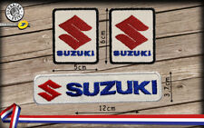 lot 2 ou 3 Patchs SUZUKI  écussons thermocollants