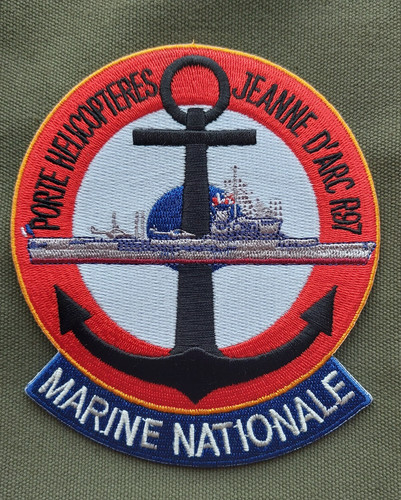 Ecusson patch marine nationale