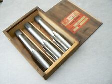 set jeu de 3 taraud 4 lèvre 1" 1/4 x 7 BSW HSS ARMOR (21)