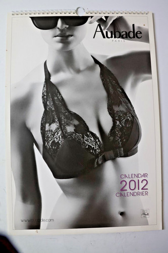 Calendrier aubade 2012 secret - calendrier,
