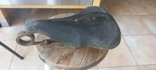 Ancienne selle de vélo en Cuir à ressort SIVIS BELGIQUE Qualité Supérieure Cycle