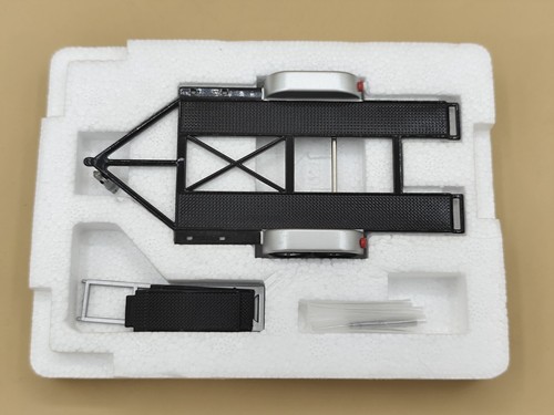 Remorque double essieux - 1/43,