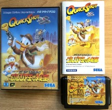 QUACKSHOT COMPLET BOÎTE NOTICE SEGA MEGADRIVE GENESIS NTSC JAPANESE CIB OVP jeu