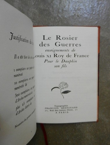 Rosier des guerres - le,