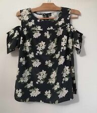 Blouse bleu marine polyester