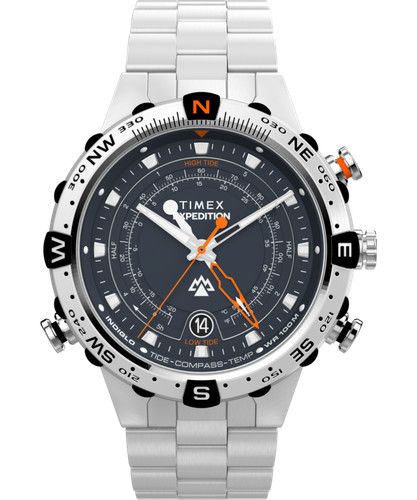 Timex montre argent analogique - timex,