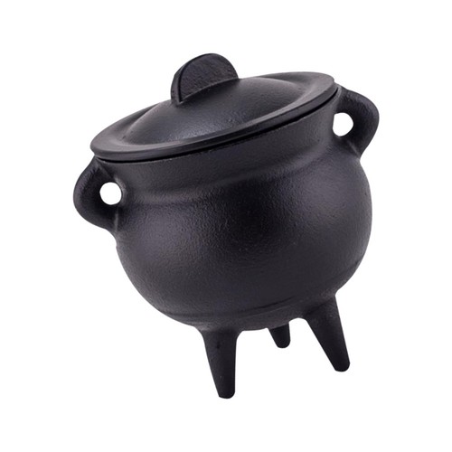Chaudron fonte pour encens - chaudron,