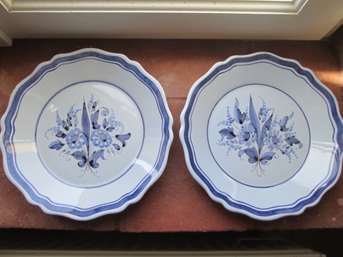 Assiette faïence nevers - faïence,