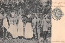 CPA 65 CAPVERN LES BAINS LE PERSONNEL DE LA BUVETTE