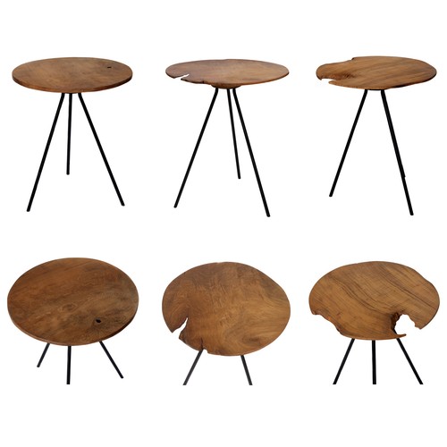 Table appoint teck - table, d'appoint