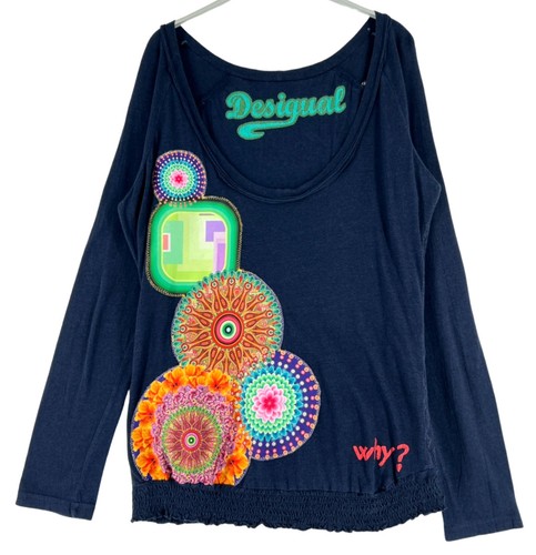 Desigual pull over col rond - desigual,