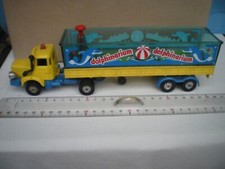 1/50 Berliet semi Delphinarium Corgi Major 1164 super état incomplet Dolphinariu