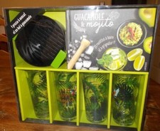 coffret mojito et guacamole neuf complet avec livret de recettes