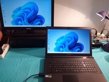 ASUS-X75VD de( i3-2ém)Ram 8Go/HDD 1To/ssd-64Go avec Windows 11 &(17,3")