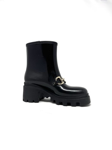 Gucci horsebit black rubber - horsebit,