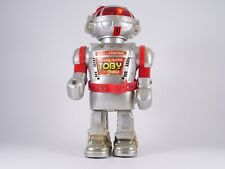 Toby walking talking robot