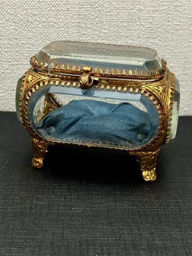 Boite coffre bijoux - bijoux, verre